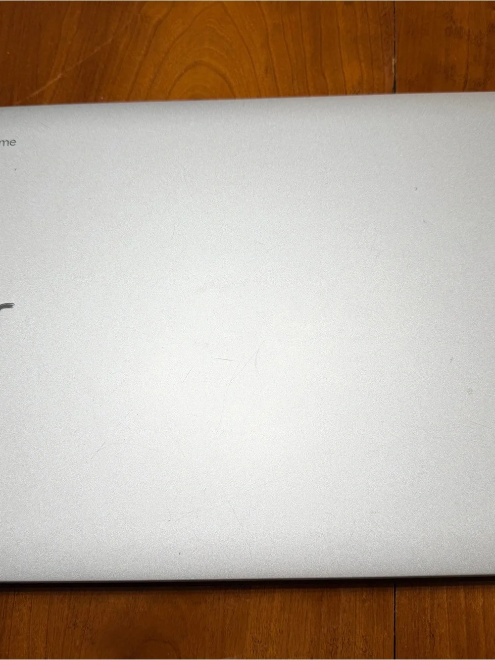 Acer Silver Laptop Top Cover